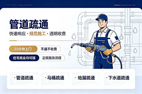 景德镇管道疏通