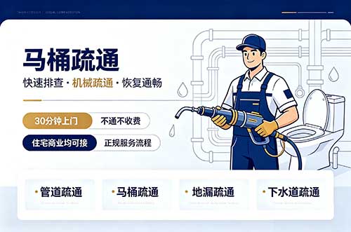 景德镇马桶疏通