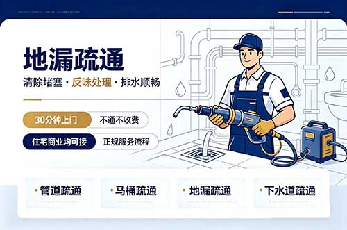 景德镇地漏疏通